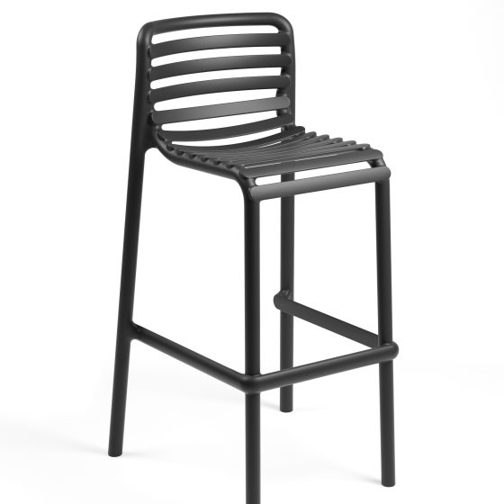 Doga Stool Nardi _ Set 4 sgabelli - Antracite