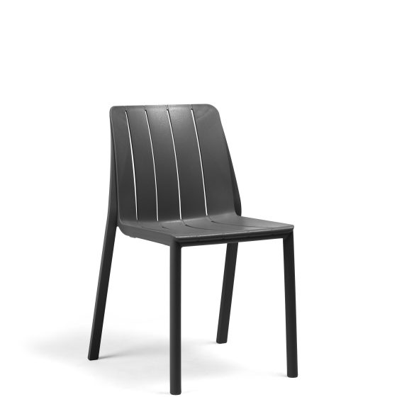 Tiberina Bistrot Nardi _ Set 6 sedie - Antracite
